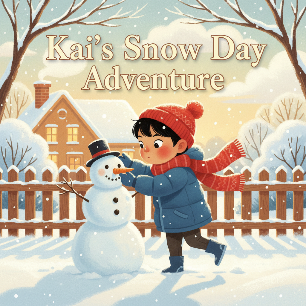 Kai — a personalized storybook cover