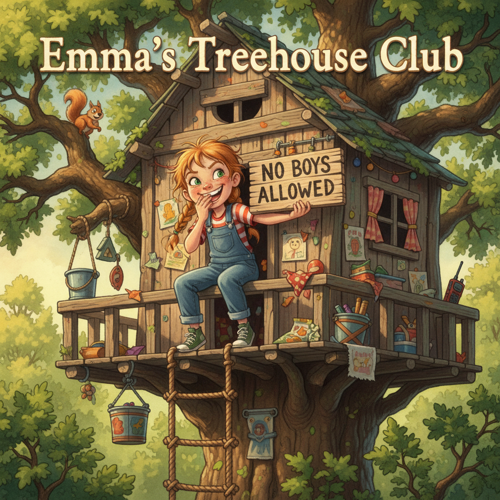 Emma — a personalized storybook cover