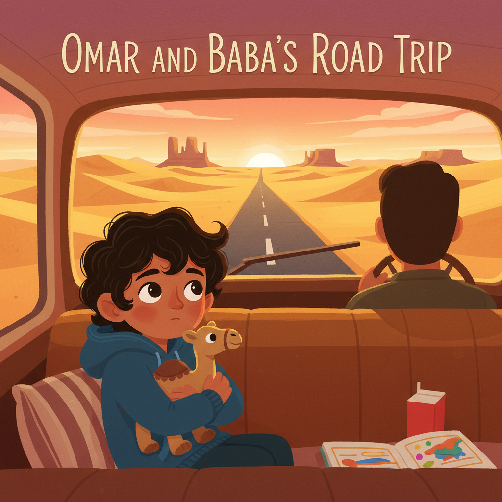 Omar — a personalized storybook cover