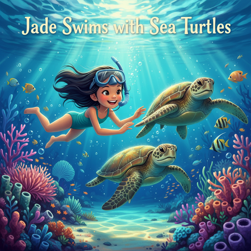 Jade — a personalized storybook cover