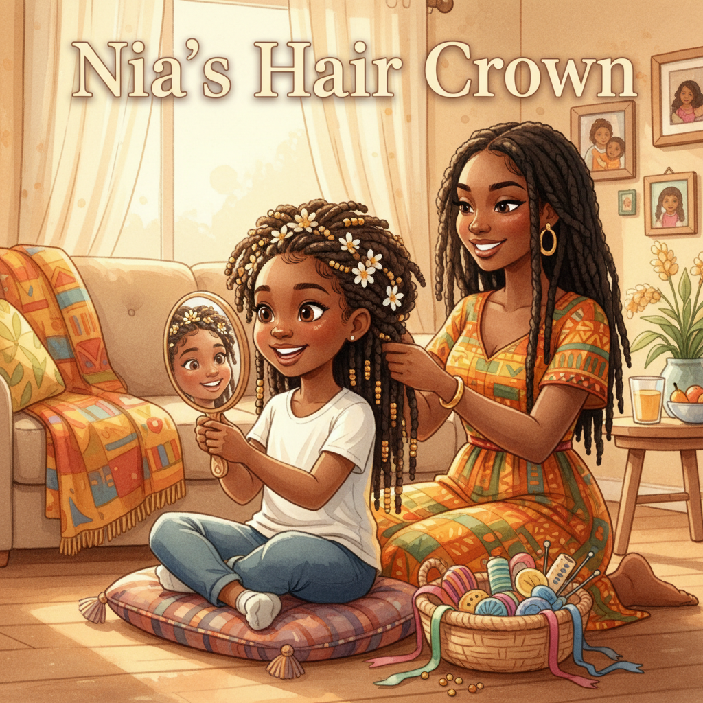 Nia — a personalized storybook cover