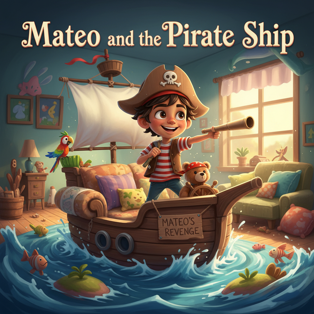 Mateo — a personalized storybook cover