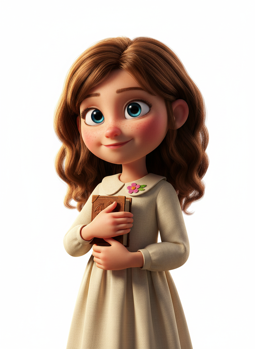 Dreamworks 3D character portrait